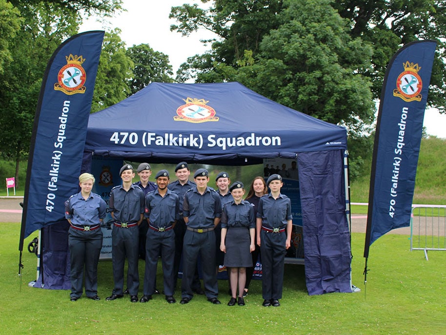 Featured image for “Squadron raising profile with new gazebo”