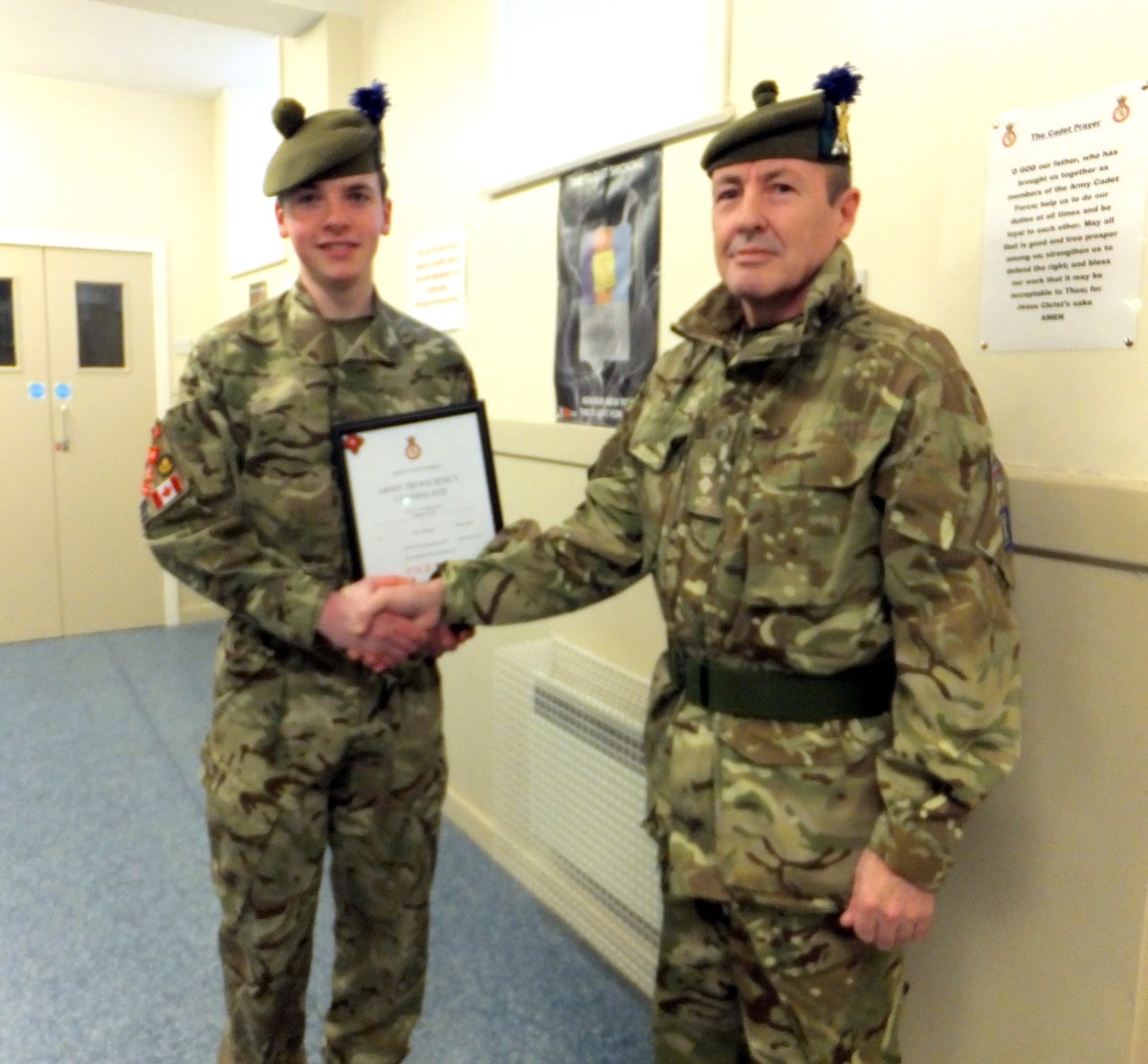 Fourth star for Tristan - Highland Reserve Forces & Cadets Association