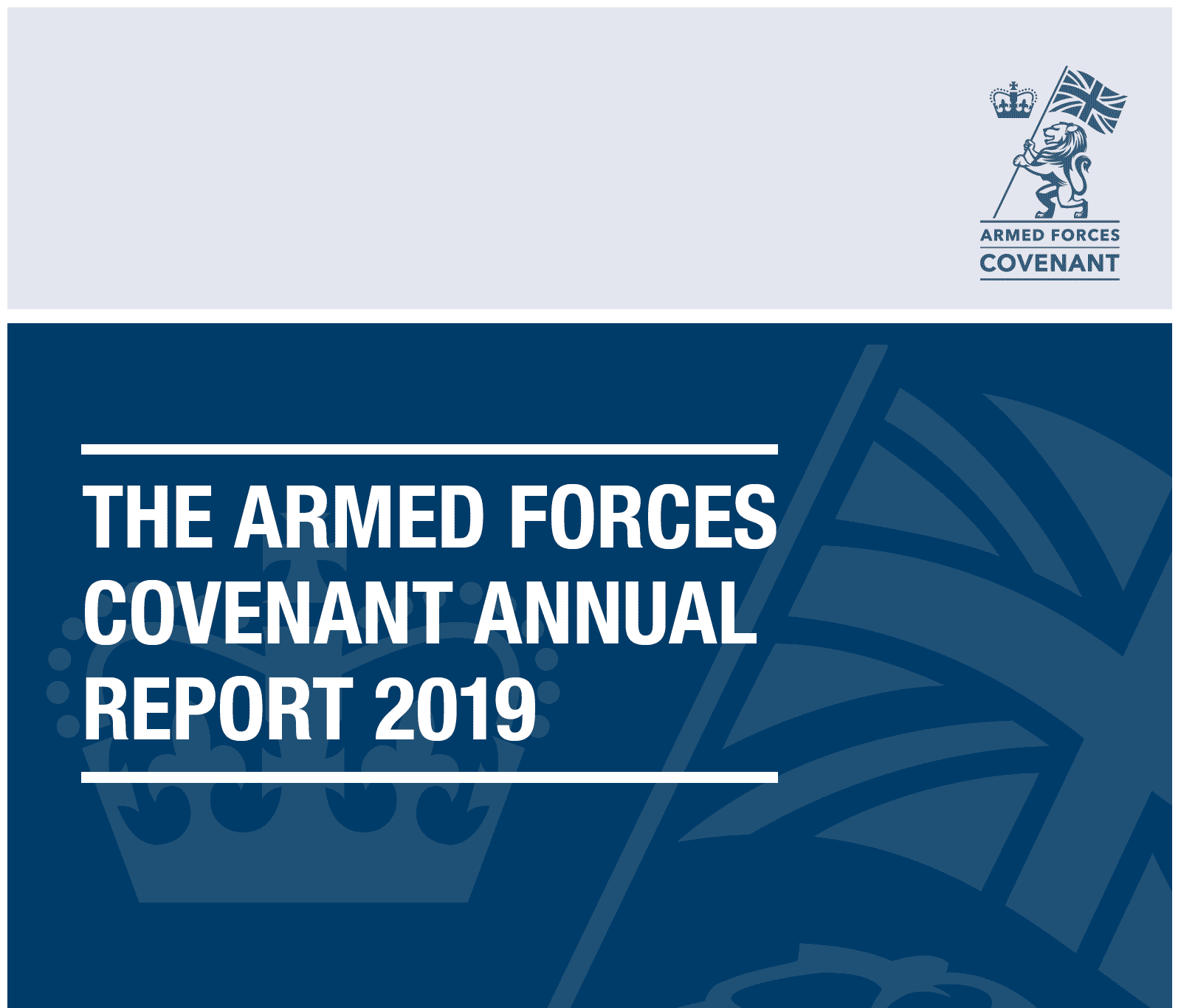 The Armed Forces Covenant Annual Report 2019 graphic