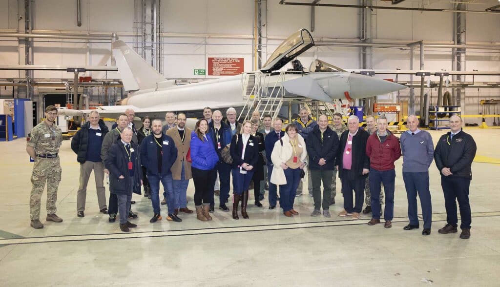 Employers visit RAF Lossiemouth.
