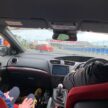 Inside the Honda Civic Type-R for a fast lap of the Knockhill circuit.