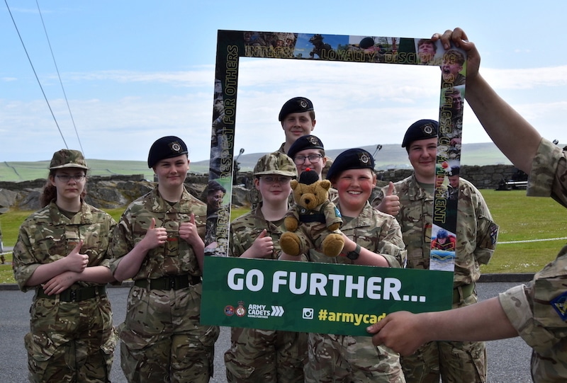 1 Highlander Battalion ACF cadets enjoyed the day.