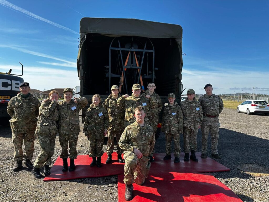 group of cadets