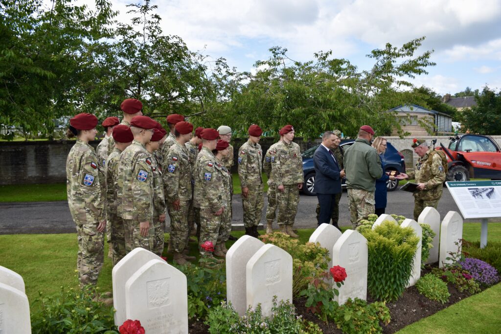 Eighteen cadets and five adults
