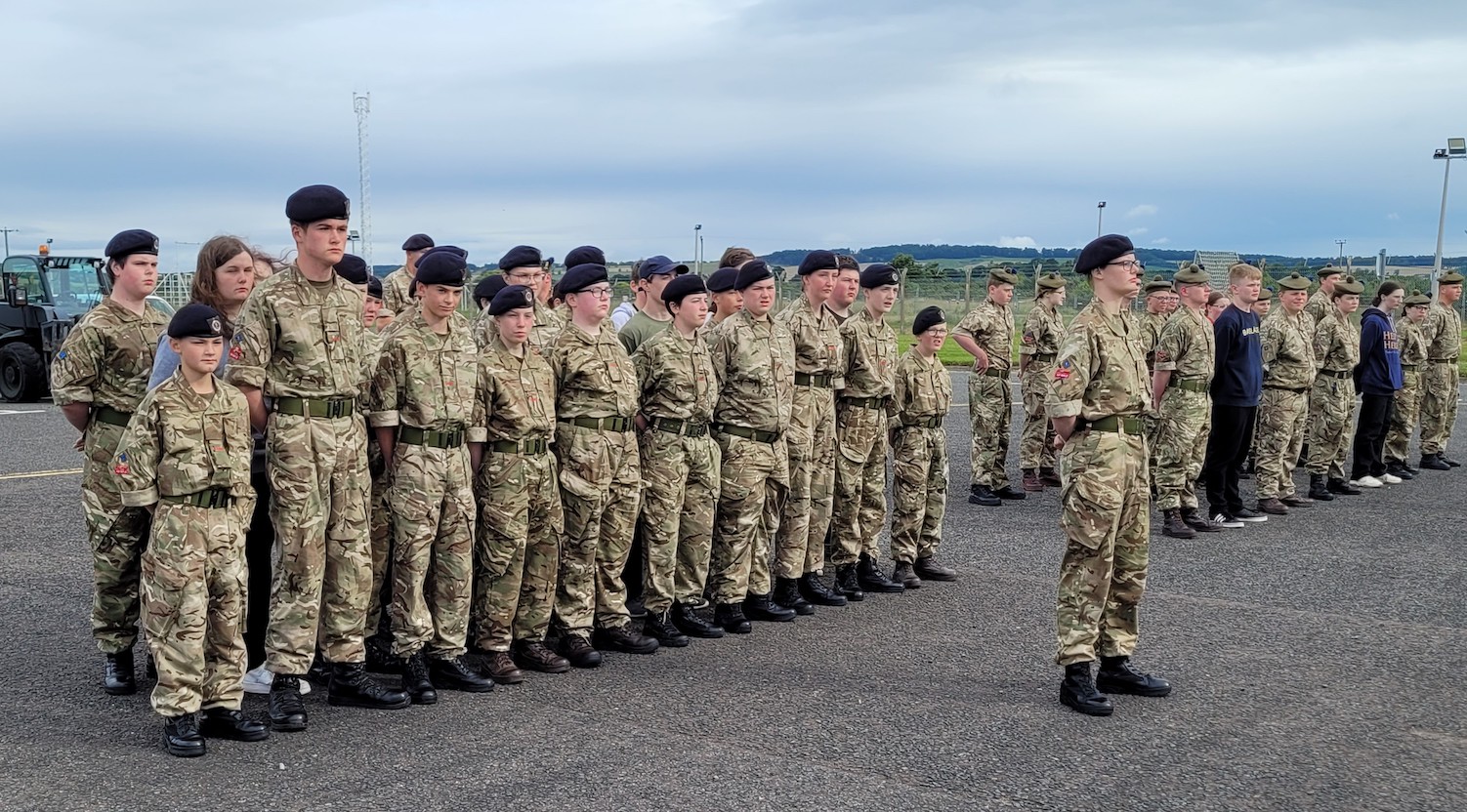 Orkney and Shetland cadets at camp - Highland Reserve Forces & Cadets ...