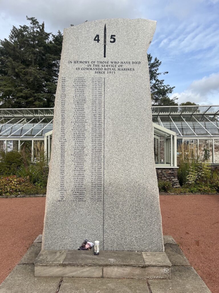 The RM Condor memorial.