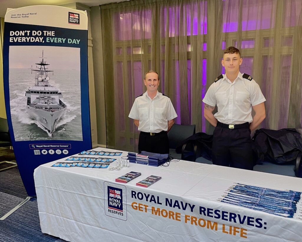 Royal Navy Reservists.