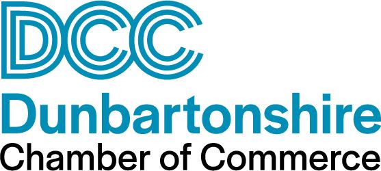 New Dunbartonshire Chamber of Commerce logo.
