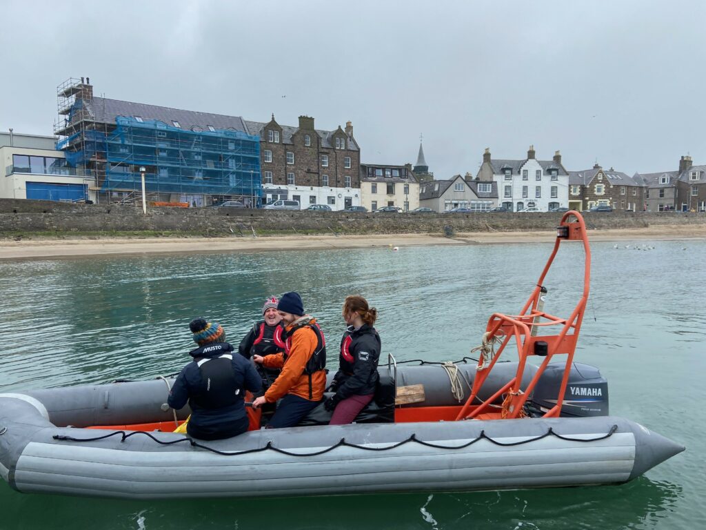 Powerboat and sailing weekend in Stonehaven.
