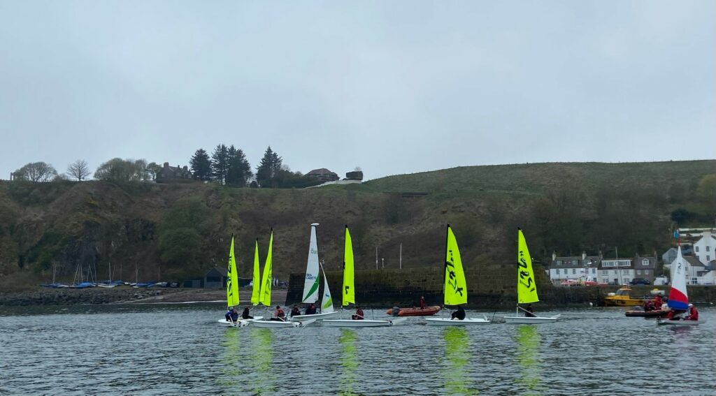Powerboat and sailing weekend in Stonehaven.