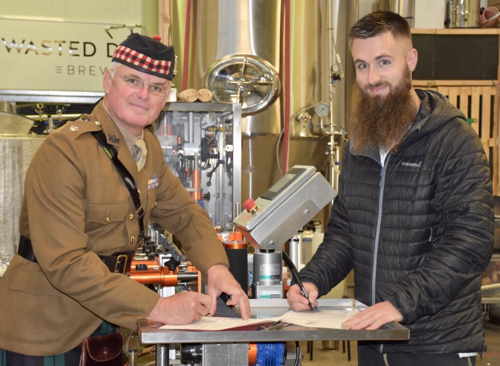 Wasted Degrees signed the Armed Forces Covenant and received the ERS Bronze Award.