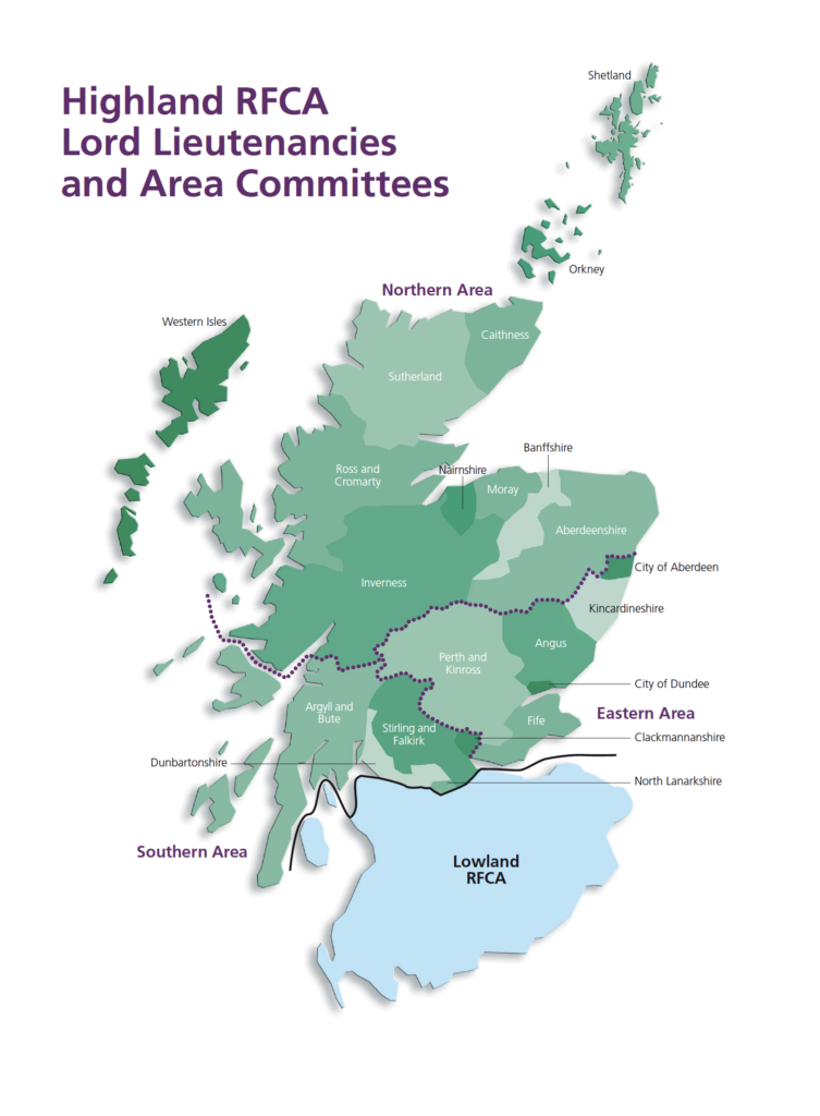 HRFCA Area Committee Map.