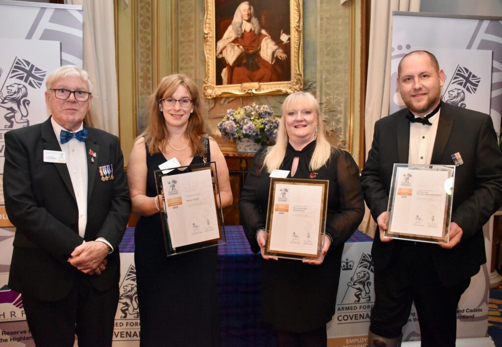 Gold Award recipients from Moray.