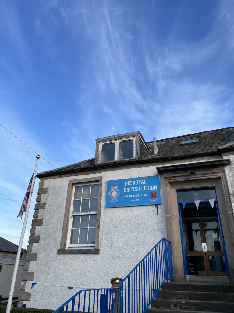 The Royal British Legion entrance