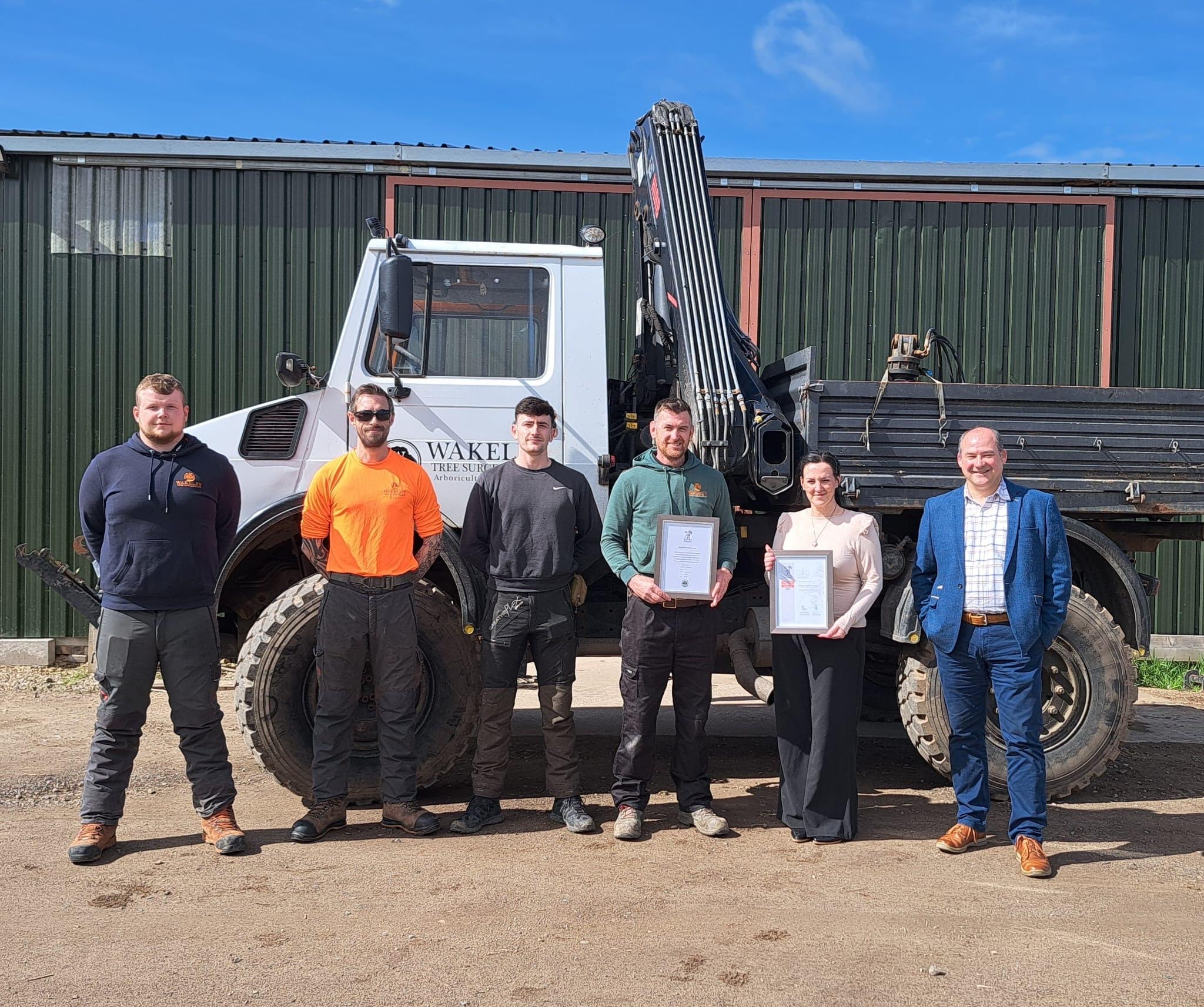 Covenant and Bronze Award for tree surgeon - Highland Reserve Forces ...