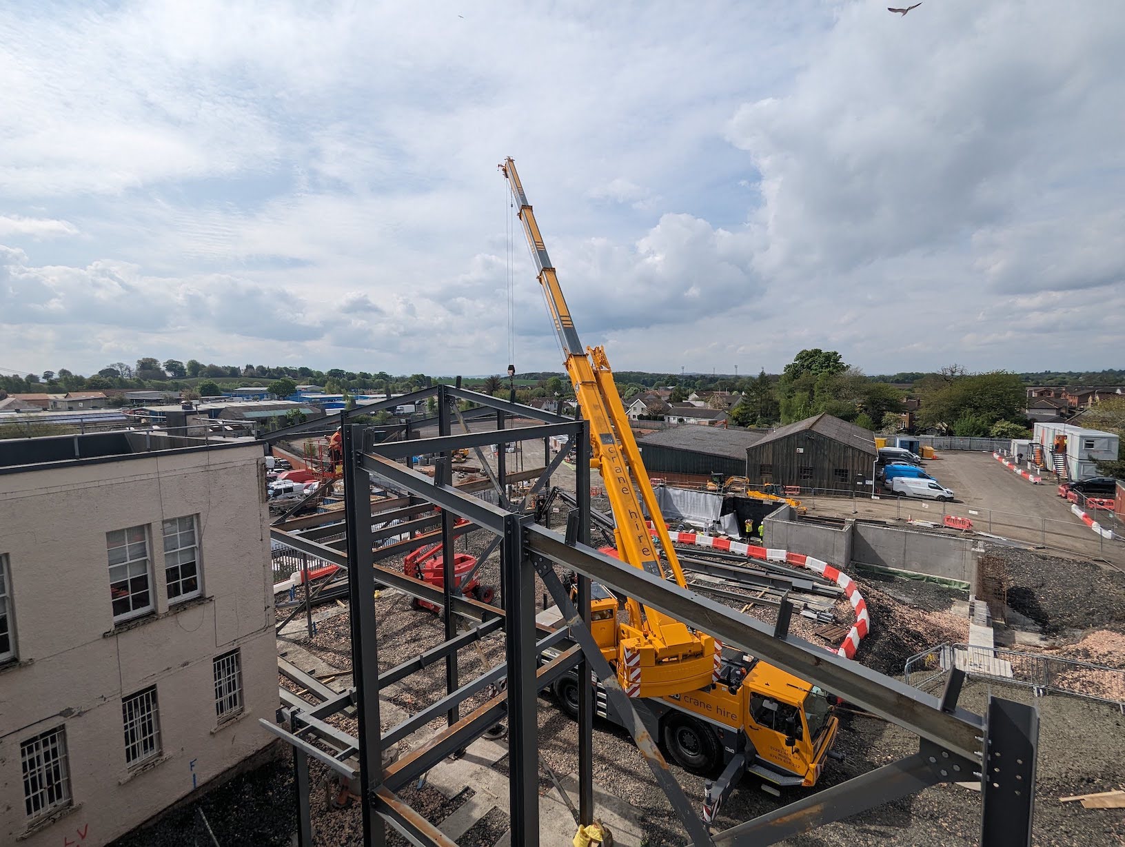 Featured image for “£6.6m Army Reserve Centre taking shape”