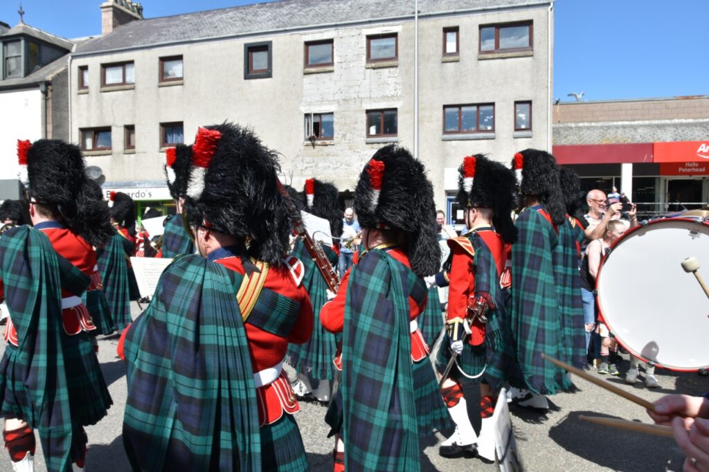 The Royal Regiment of Scotland musicians