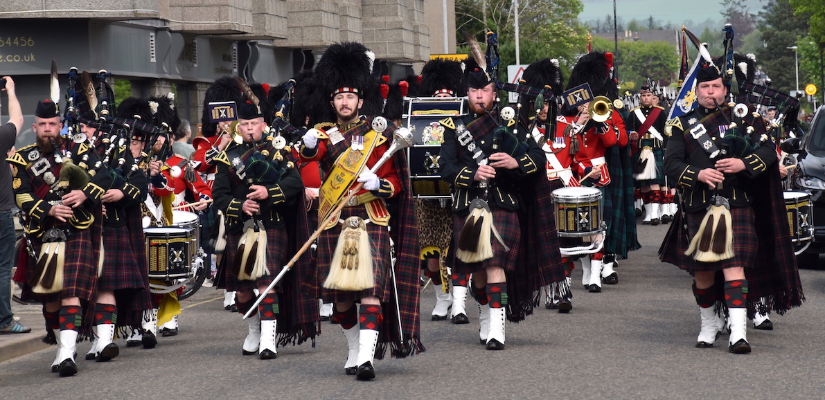 Featured image for “Regiment granted Freedom of Aberdeenshire”