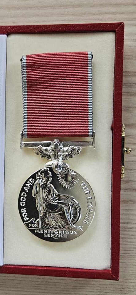 The British Empire Medal.