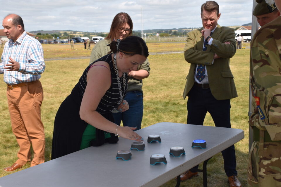 Cadet stand.