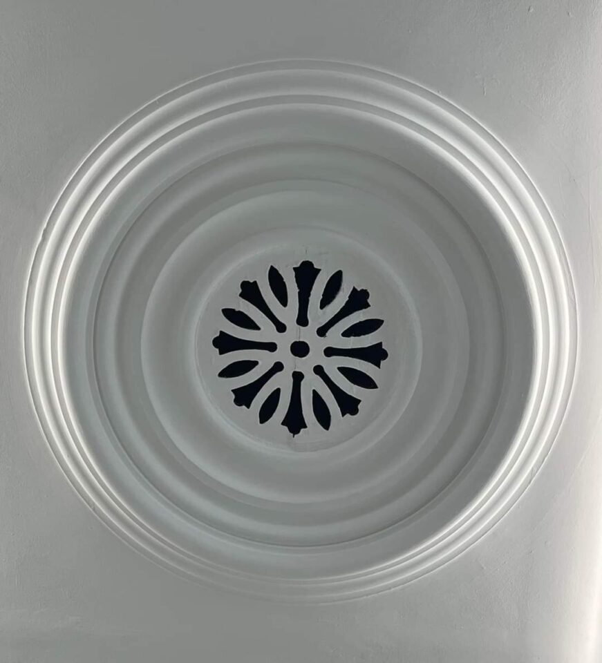 A 19th Century ventilation cover.