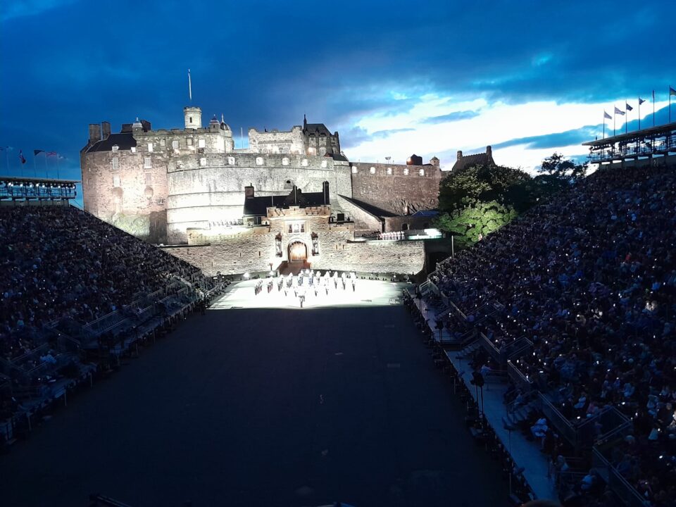 Performers at the Tattoo.