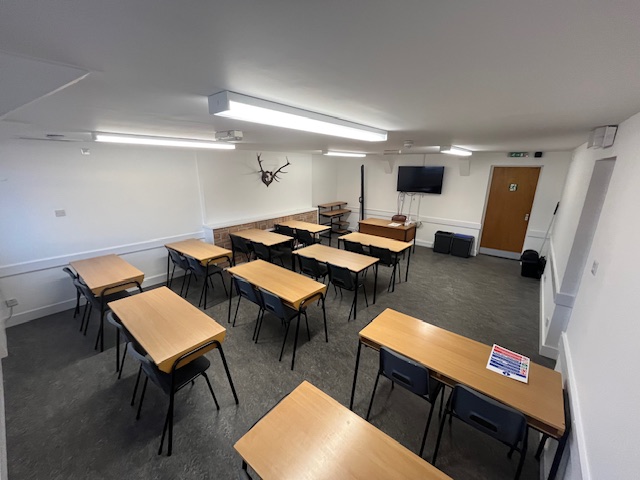 One of the new classroom areas.