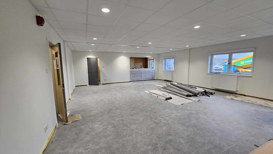 Upgraded Officers' Mess facilities.