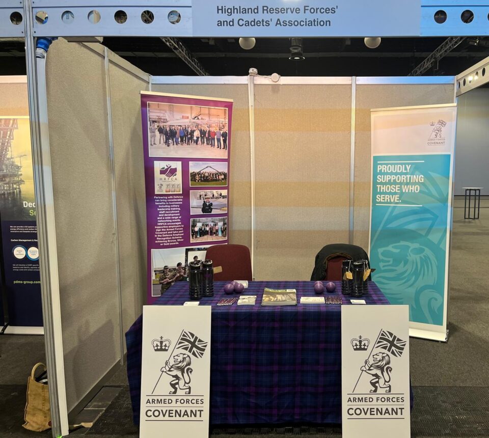 The HRFCA stand at OEUK's Share Fair 2025 event.