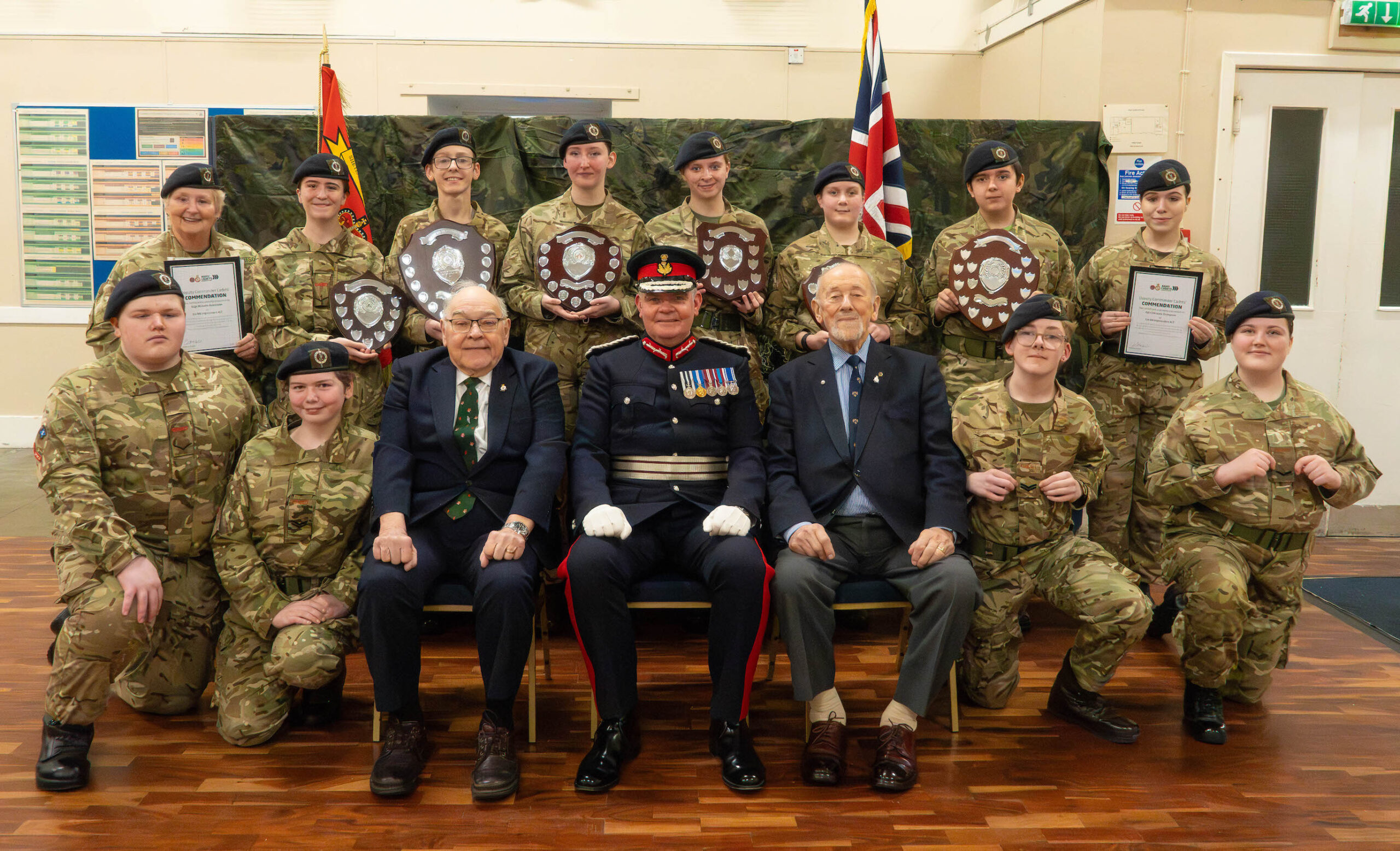 Shetland cadets celebrate achievements - Highland Reserve Forces’ and ...