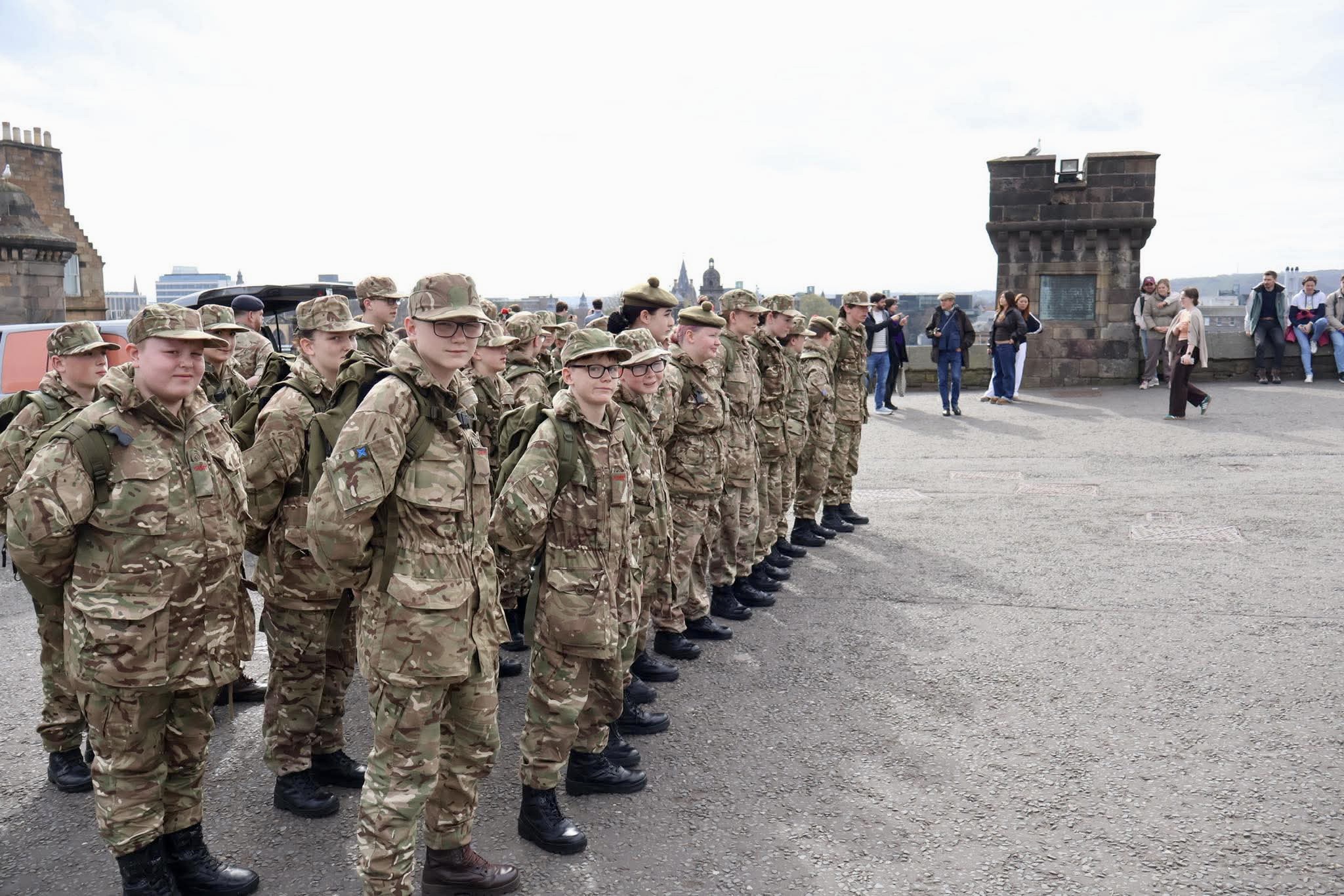 Black Watch cadets visit capital - Highland Reserve Forces’ and Cadets ...